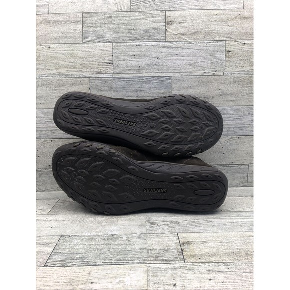 Skechers Women's Relaxed Fit Memory Foam Sneakers 22478 US Size 9 Brown - Picture 8 of 9